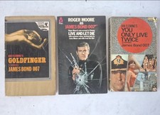 James Bond Vintage By Ian Fleming Film Tie In Books 1960s 1970s Pan Books