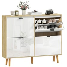 HOMCOM Scarpiera Slim Moderna