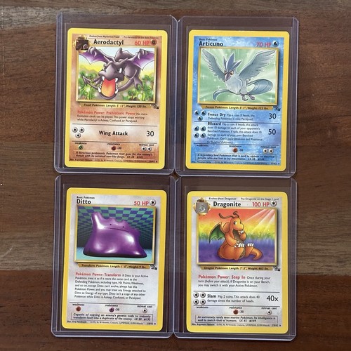 Set fossil completo non holo - completo,