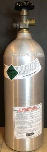 Serbatoio co2 alluminio - in,