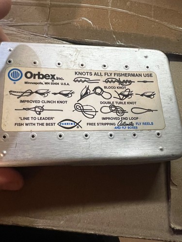 Orbex custodia vintage pesca - vintage,