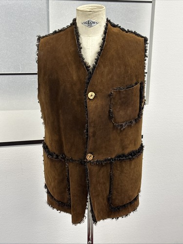 💥Gilet smanicato pelle di