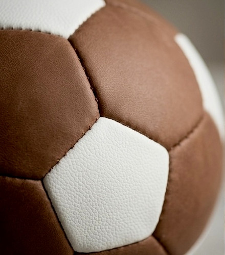 Pallone calcio pelle - da,