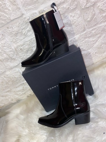 Stivali donna neri lucidi cow - donna,