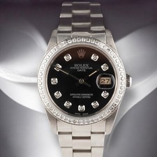 Rolex Data 34mm Donna 1ct
