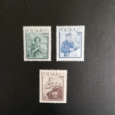 COLLEZIONE DI FRANCOBOLLI POLSKA POLACCHI POLACCHI, GG