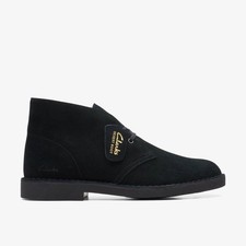 Clarks 26166779 Polacchina Uomo Desert Boot Evo Black suede Originali Imballate