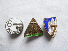 LOTTO DI 3 DISTINTIVI ALPINI