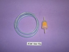 TUBO BENZINA DA POMPA AC A CARBURATORE PER FIAT 500 E FIAT 126  FUEL PIPE 500 L 