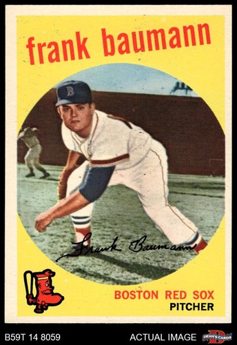 1959 topps 161 frank baumann - #161,