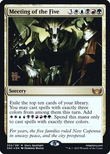 Meeting the five - meeting, (202s)