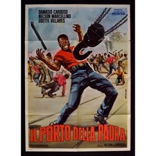 manifesto IL PORTO DELLA PAURA damasio cardoso odette villares A22