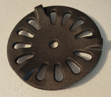 GRIGLIA CENERE IN GHISA  TONDA PER STUFE A LEGNA