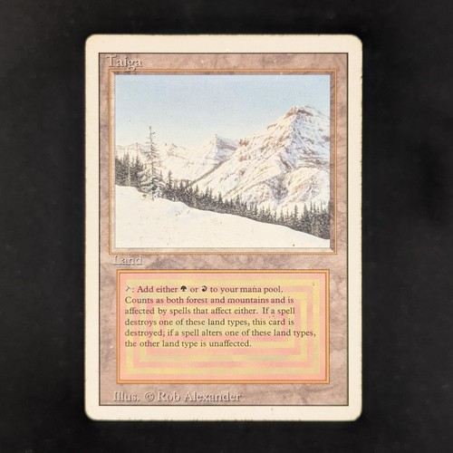 Mtg taiga - \\>>, <<//