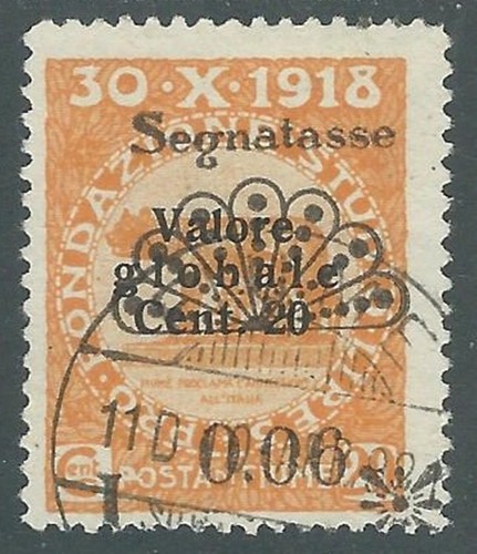 1921 fiume segnatasse usato - 1921,