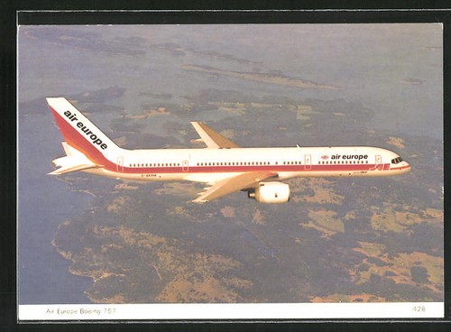 Aereo boeing 757 nel - 757, cielo
