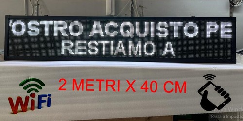 Insegna tabella luminosa led - insegna,