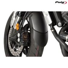 PUIG PARASPRUZZI PARAFANGO ANTERIORE NERO FOR DUCATI 696 MONSTER 2008-2014