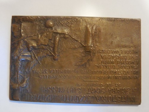 Medaglia placca onore - medaglia,