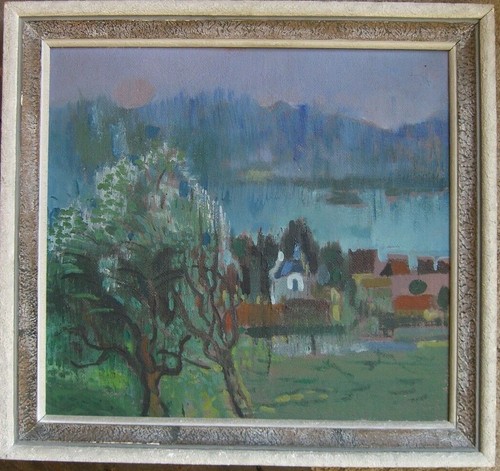 Dipinto olio espressionista - dipinto,