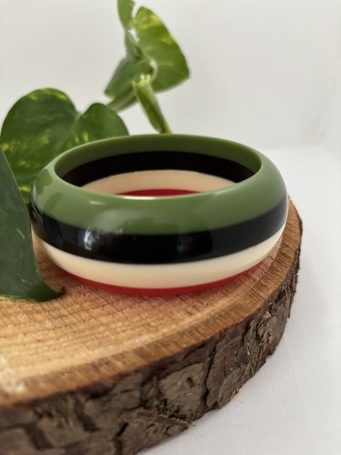 Bracciale vintage plastica - vintage,
