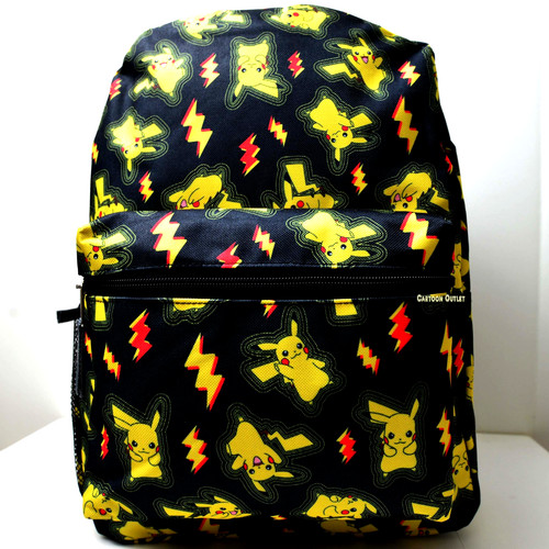 Large backpack pokemon - large, pikachu
