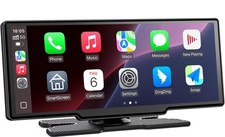 Stereo IPhone Android Car Play Display , Retro camera Con Accessori Come In Foto