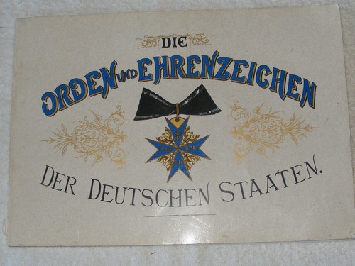 German states medal ref book - medal,