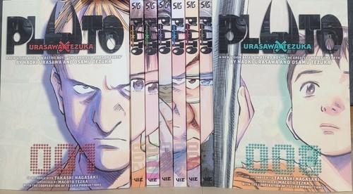 Pluto manga volumi - pluto,