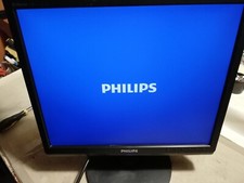 PHILIPS 170S9/00 Monitor PC - LCD 17" Formato 4:3 - Funzionante con Piantana