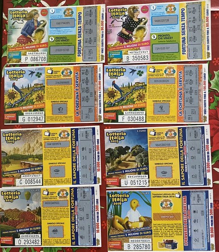 Biglietti lotteria italia - lotteria,