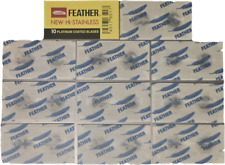 10 Lamette Rasoio PIUME NUOVE