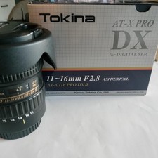 OBIETTIVO TOKINA AT-X DX II PRO 11-16MM F2.8 ASPH DX II PER CANON con scatola