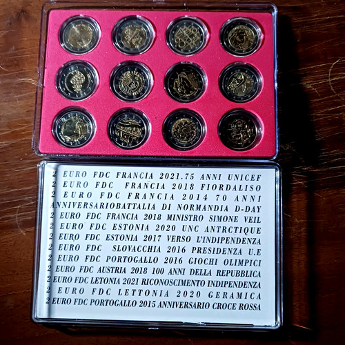 Euro lotto 12 monete - 2,