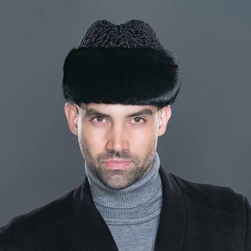 Cappello uomo vera pelliccia