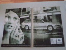 advertising Pubblicità 2000 BMW SERIE 5 TOURING 520 i - 523 i - 528 - 540  - 530