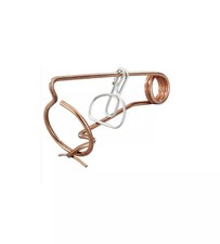 TRAPPOLA PER TALPE E ARVICOLE IN FERRO LUCIDO, 2 PEZZI