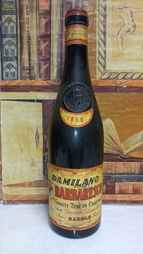 Vino 1958 barbaresco vigneti - vino,