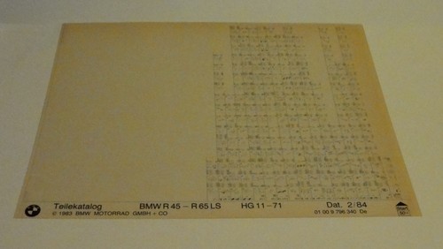 Microfiche catalogo ricambi - catalogo,