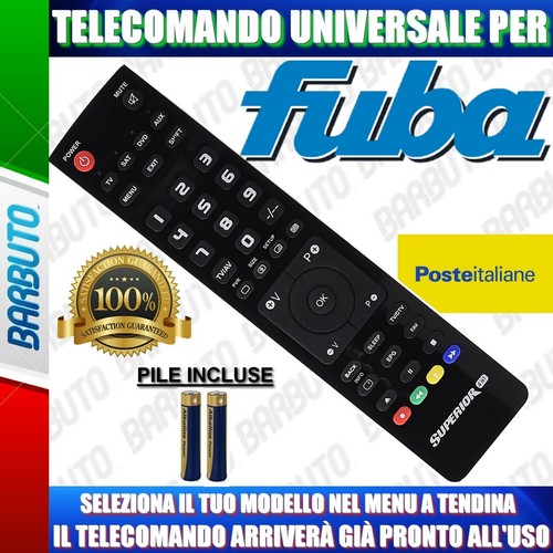 Telecomando universale fuba - universale,