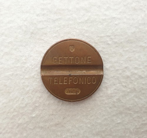 Gettone telefonico italia - telefonico, da
