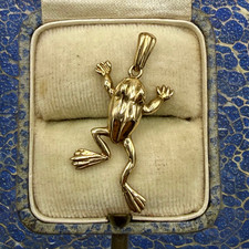 Ciondolo vintage rana rospo in