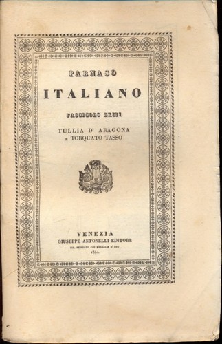 Parnaso italiano fascicolo - italiano,