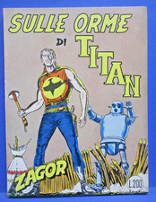 ZAGOR ZENITH 63 Sulle orme di Titan ARALDO 1966 ORIGINALE OTTIMO !!