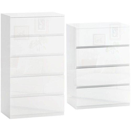 Homcom cassettiera moderna - homcom,