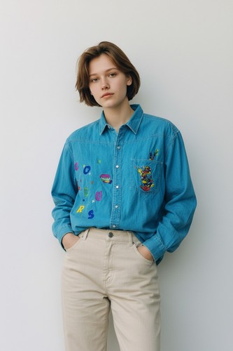 Colours the world camicia - world,