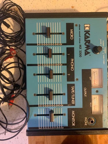 Mixer stereo sound - stereo,