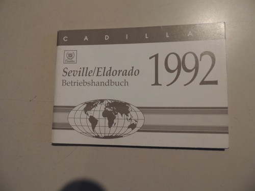 Cadillac siviglia eldorado - cadillac,
