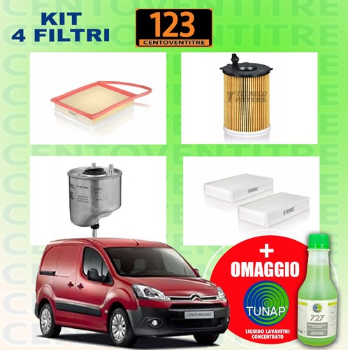 Kit tagliando filtri citroen - tagliando, 4