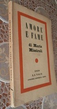 AMORE E FAME - MARIO MISSIROLI
